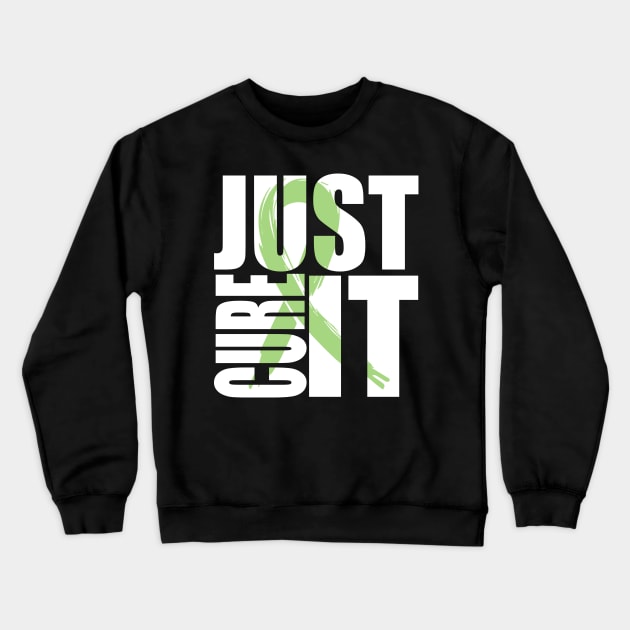 Just Cure HPV Disease Awareness Crewneck Sweatshirt by KHANH HUYEN